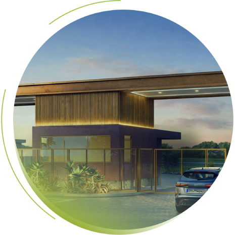 Do lado de cá. você se encontra.